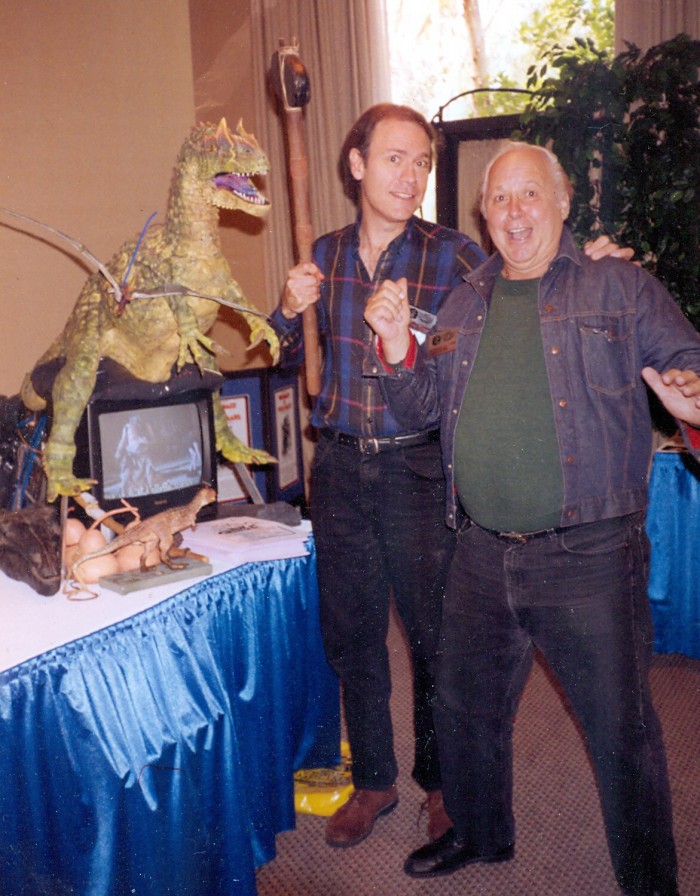 Allosaurus and Conrad Brooks