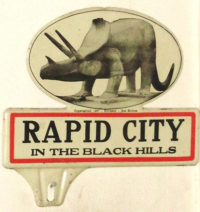 Dinosaur Park metal sign