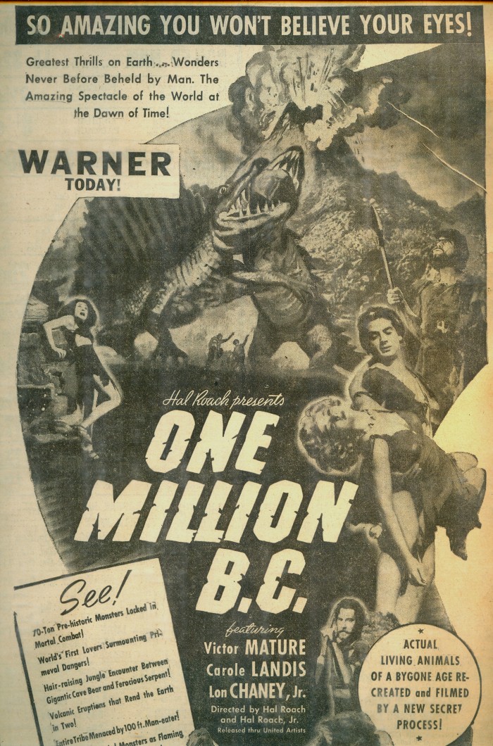 ONE MILLION BC newspaper ad