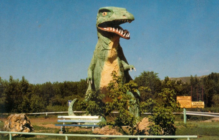 Tyrannosaurus downtown Drumheller