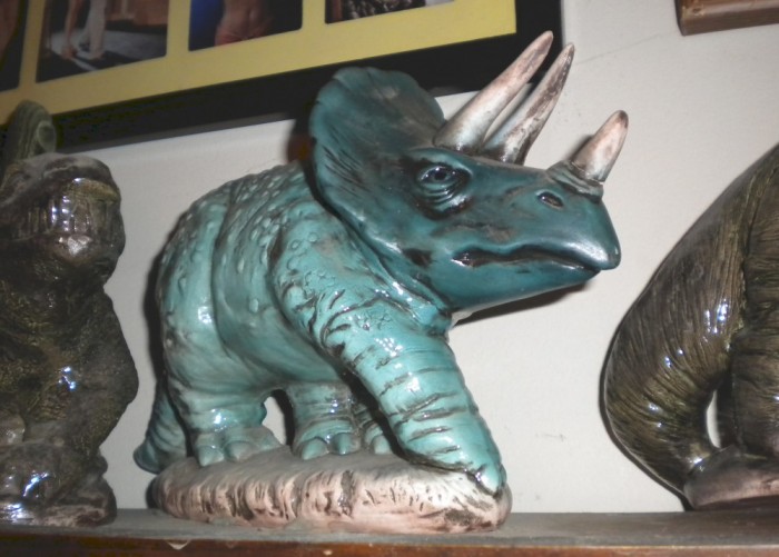 ceramic Triceratops