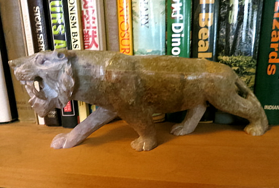 soapstone Smilodon