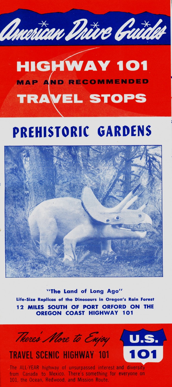 Prehistoric Gardens map