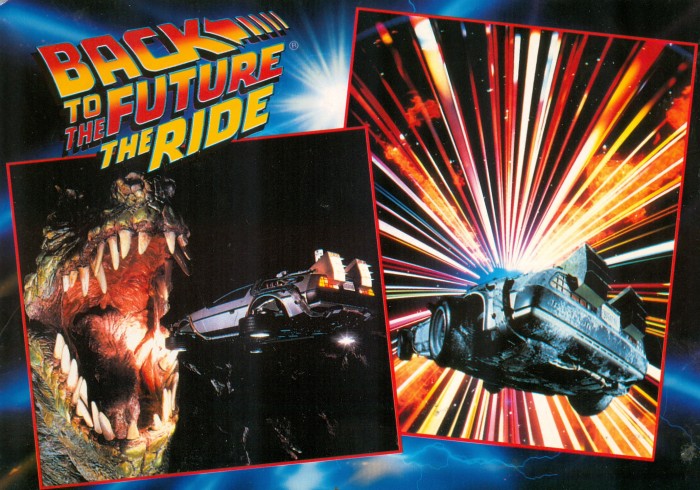 Back to the Future postcard
