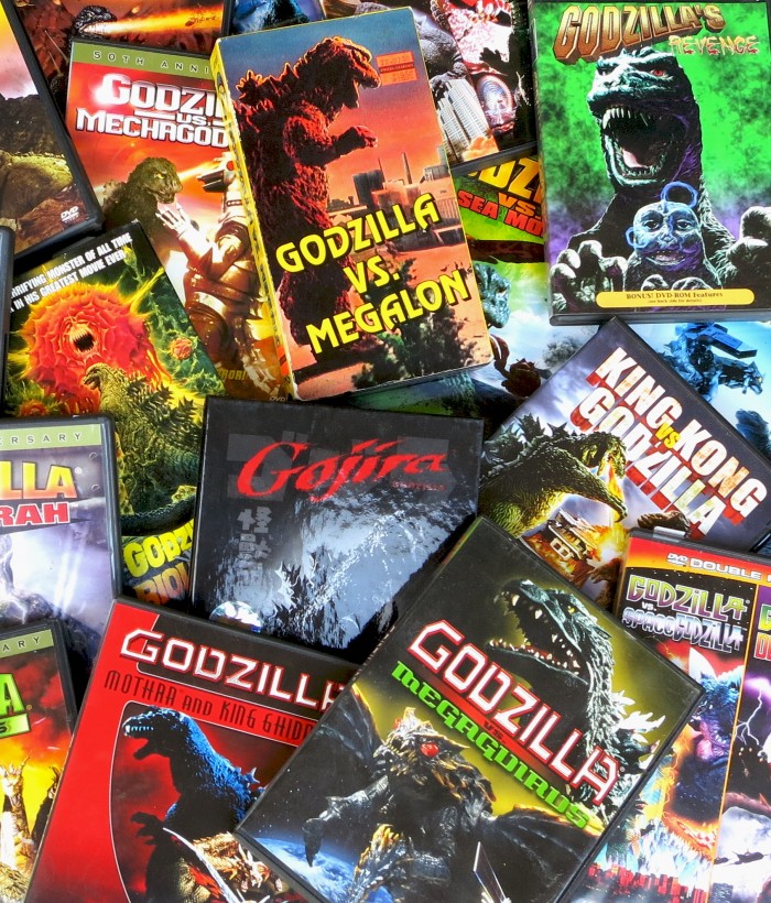 Godzilla DVDs