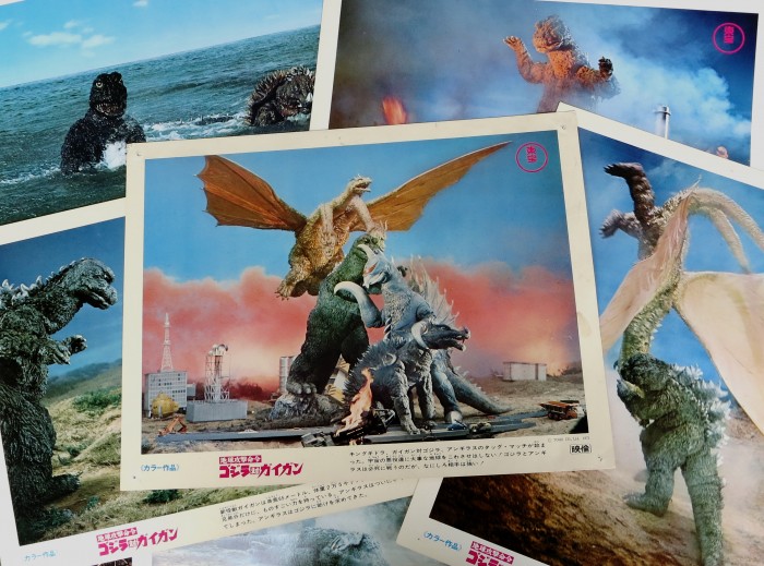 Godzilla lobby cards