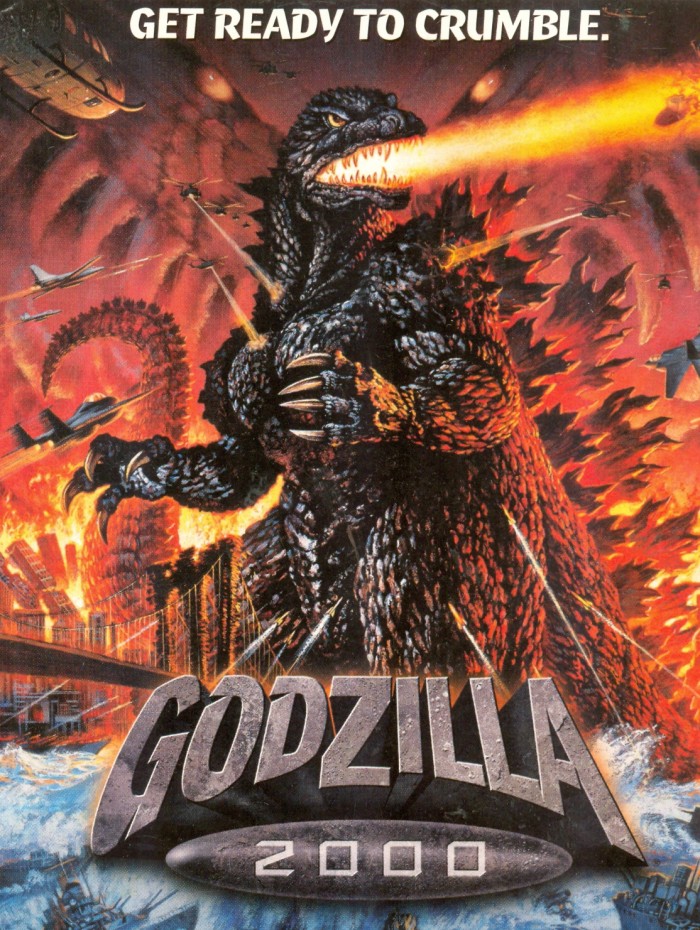 Godzilla post card