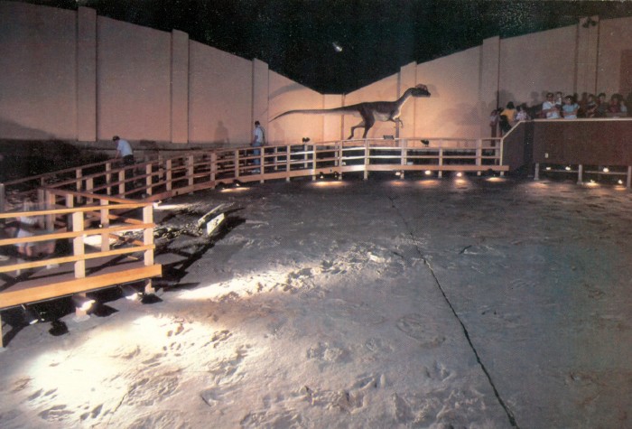 Dinosaur State Park tracks & Diliophosaurus