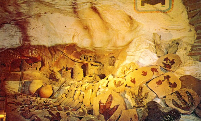 Moqui Cave footprints