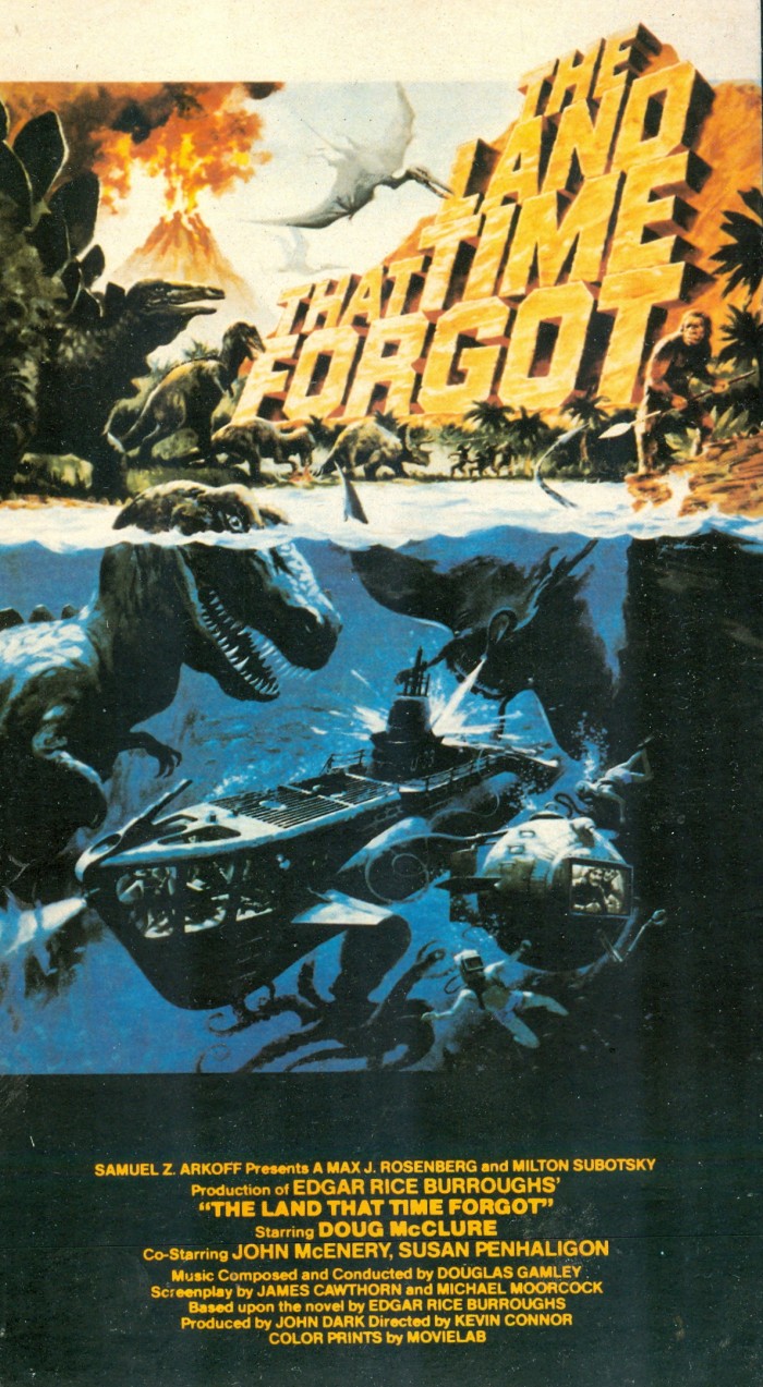 LAND THAT TIME FORGOT VHS